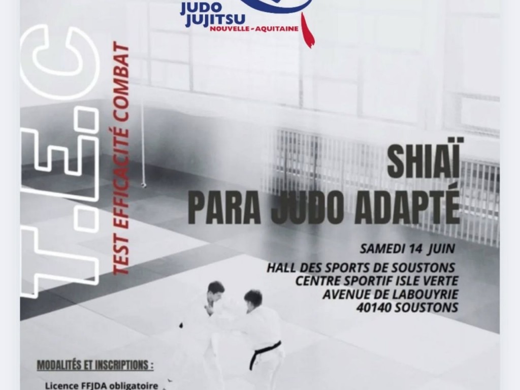 Image de l'actu 'Passage de grade Parajudo adapté - 14 Juin SOUSTONS'
