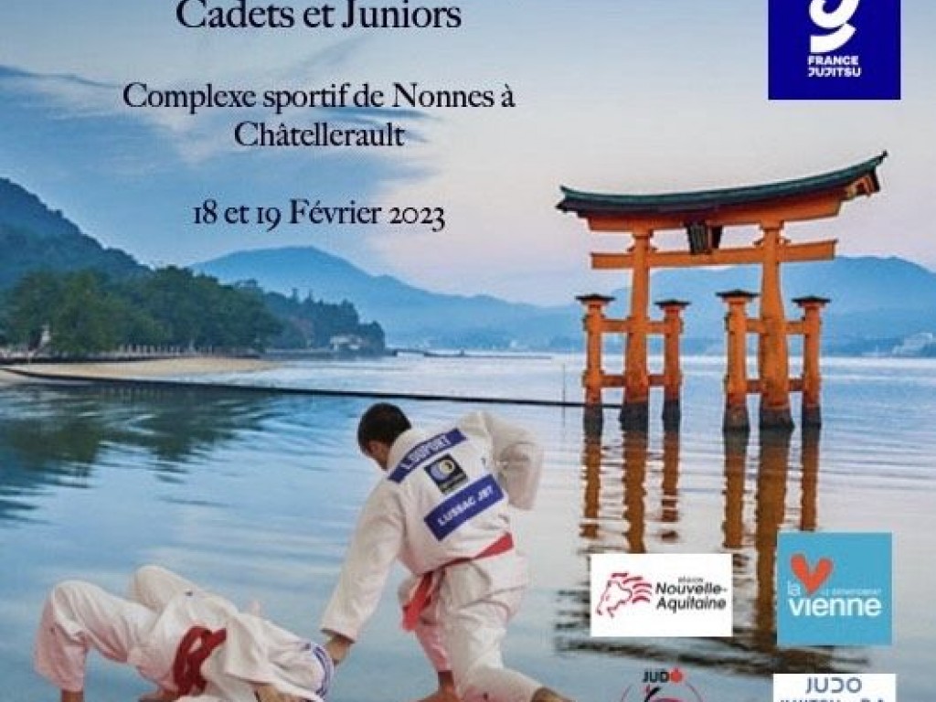 Image de l'actu 'Championnat de France Jujitsu 18 & 19 Février 2023 CHATELLERAULT'