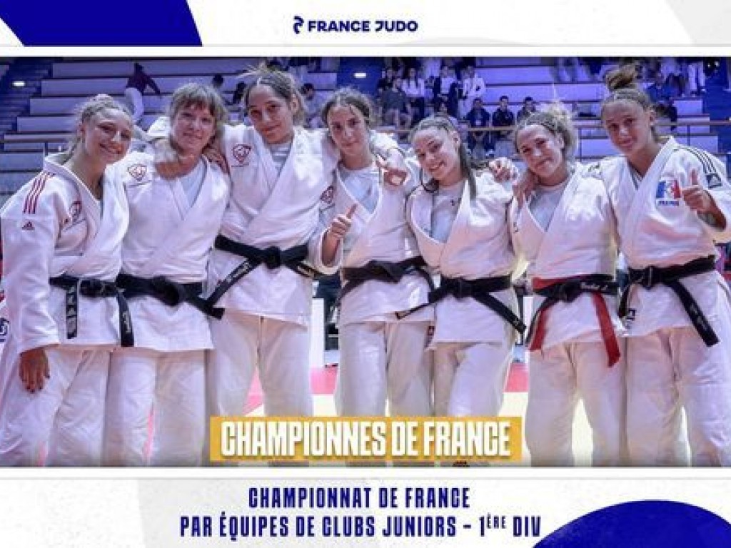 Image de l'actu 'L'équipe féminine  JUNIORS du Stade Bordelais est  championne de France'
