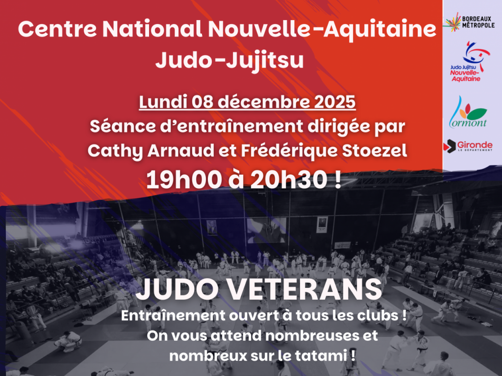 Image de l'actu 'JUDO VETERANS - 8 DÉCEMBRE 2025'
