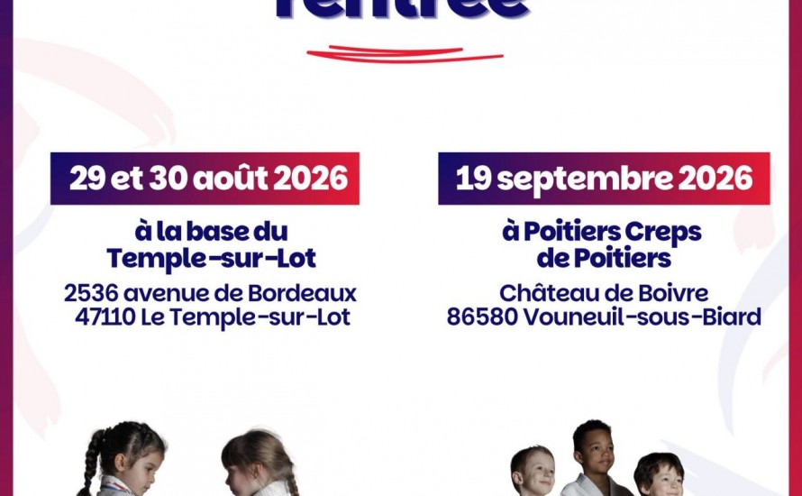 STAGE NATIONAL DE RENTRÉE (SNR)