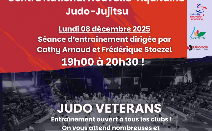 JUDO VETERANS - 8 DÉCEMBRE 2025