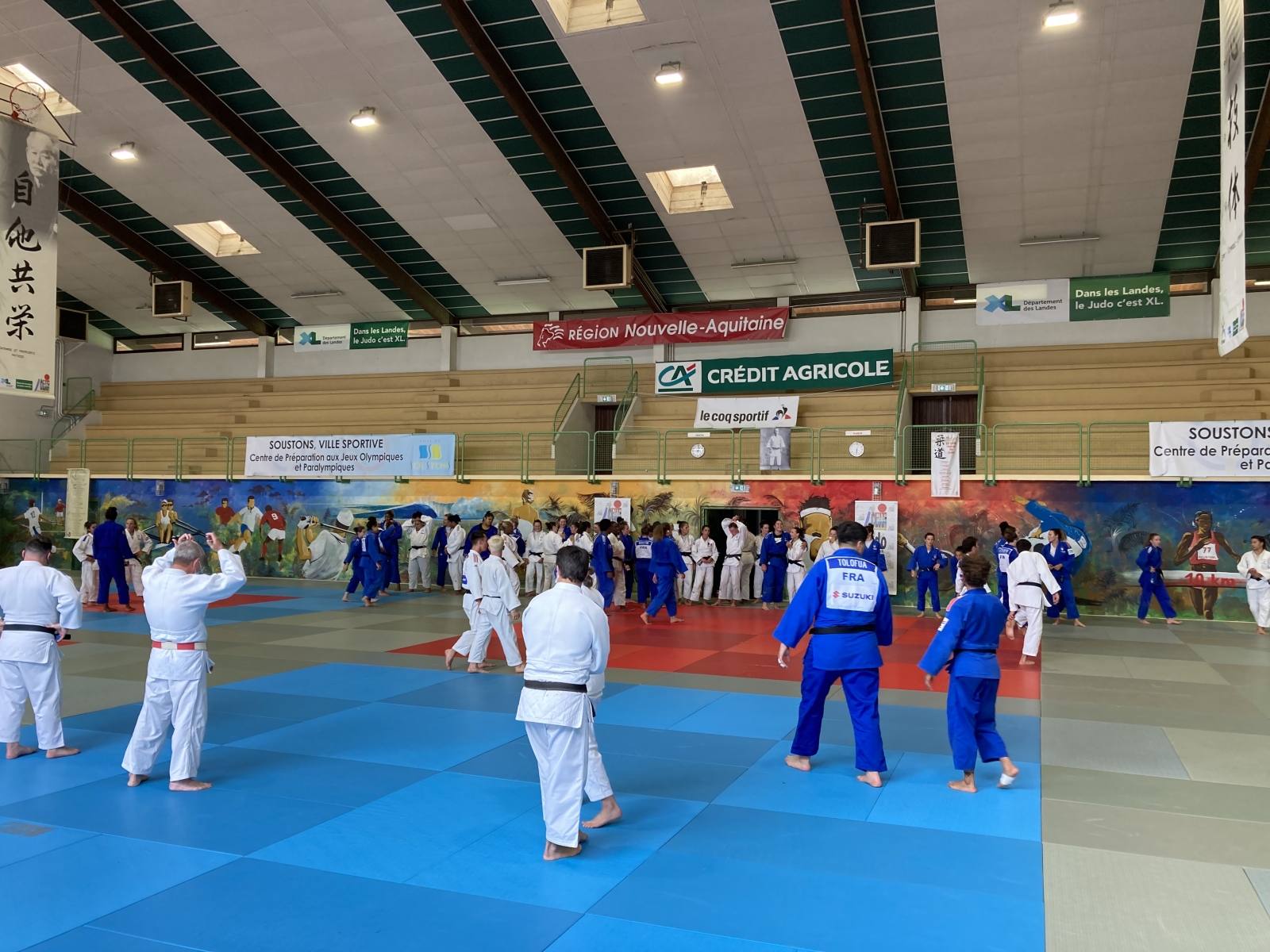STAGE Equipe de France de Judo Féminine - Soustons