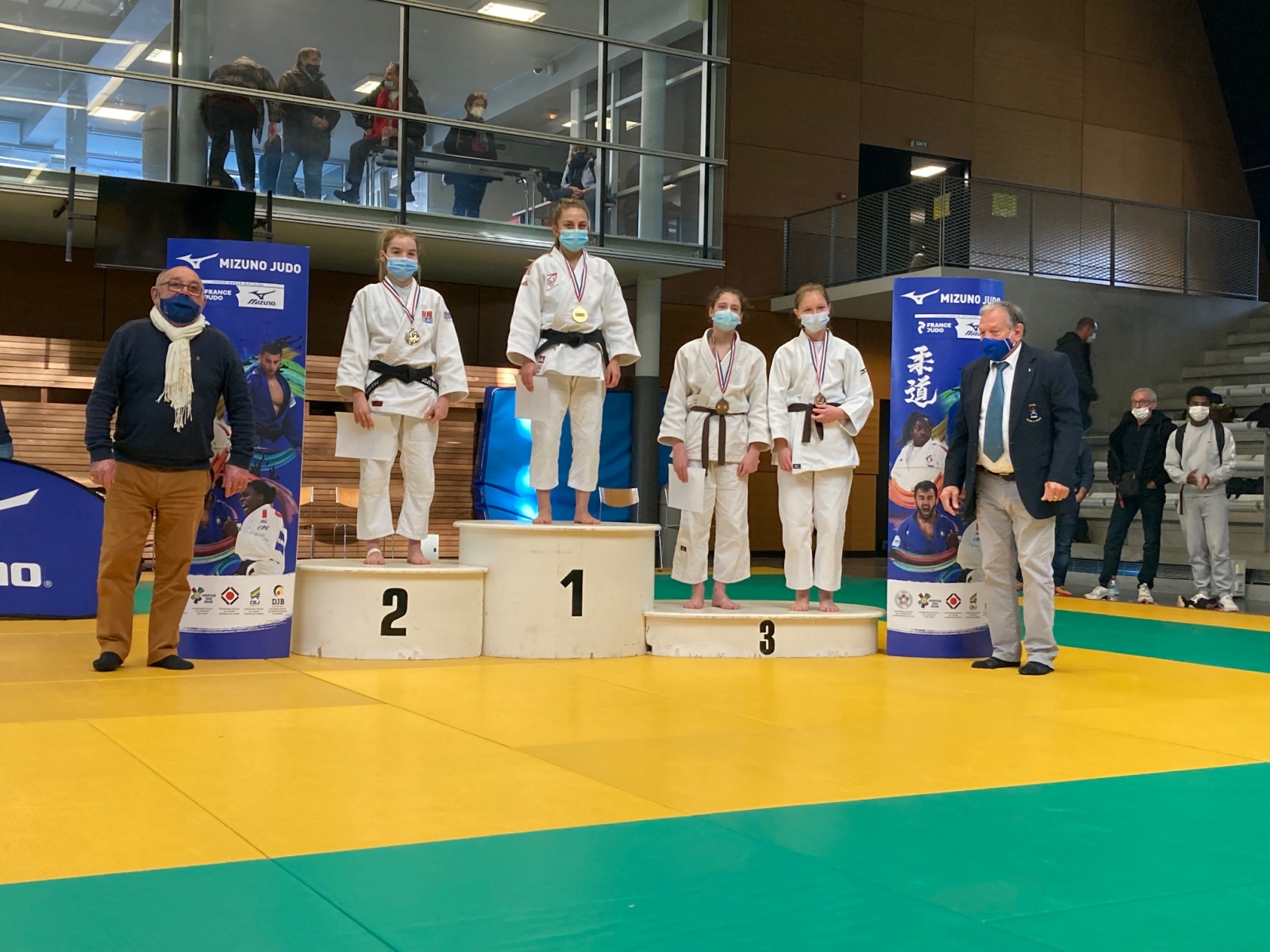 Podiums Juniors Féminins