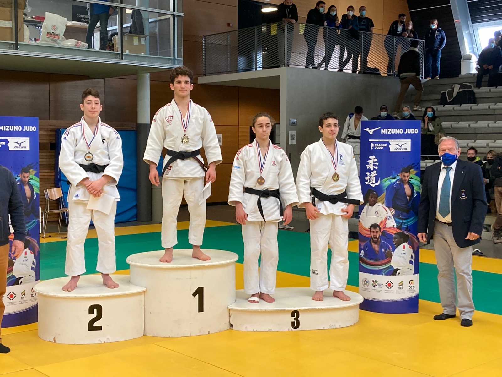 Podiums Juniors Masculins